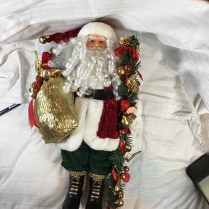 Santa Klaus doll in red